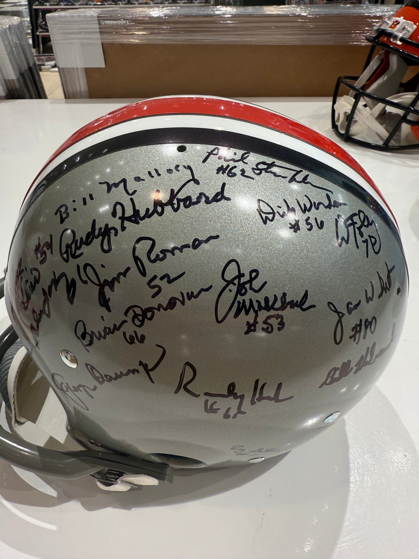 Ohio State Signed Autographed Full Size Replica Helmet COA