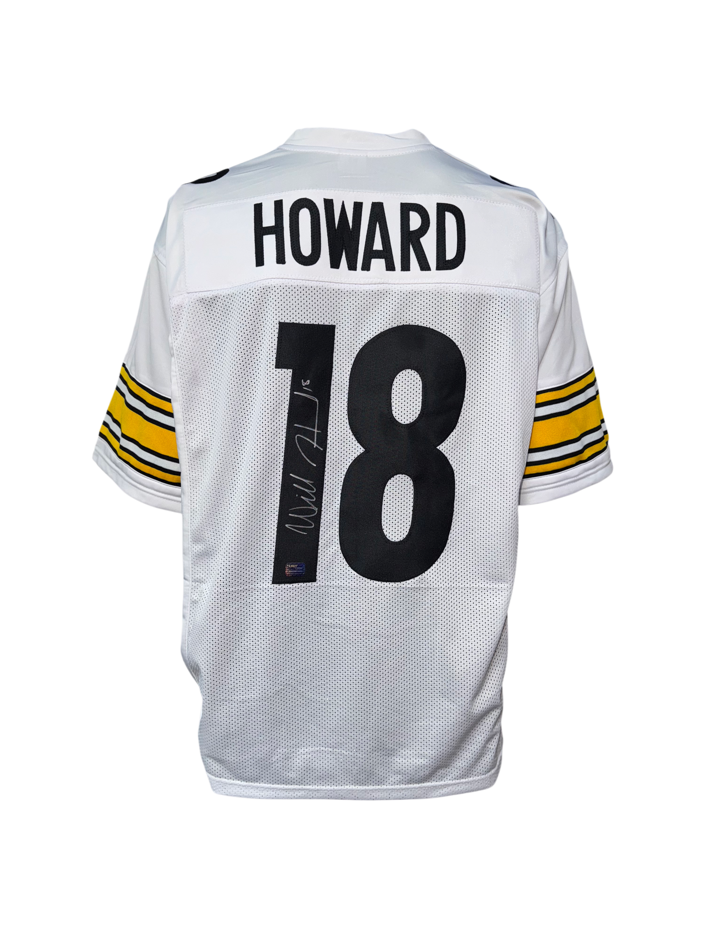 Pittsburgh Steelers Will Howard Signed Autographed Custom Jersey PROVA COA