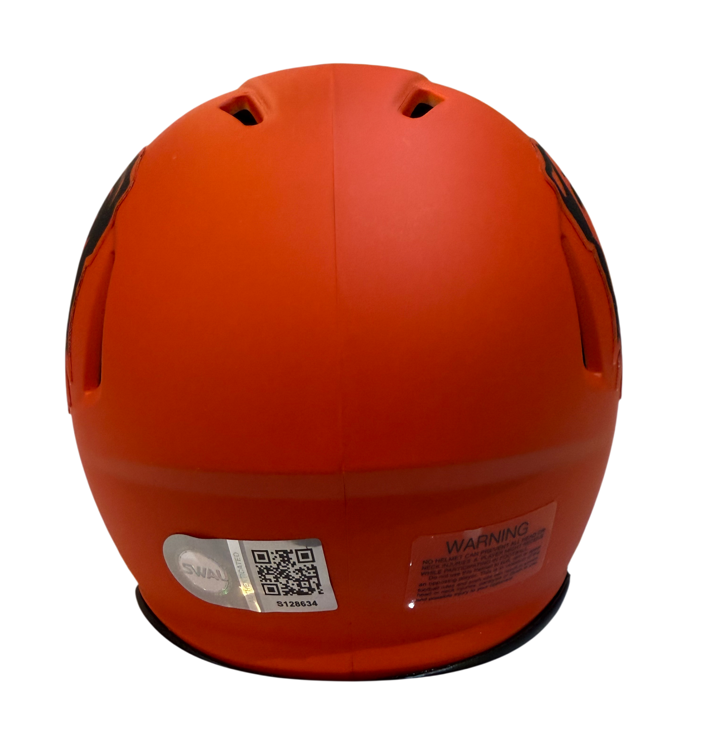 Quinshon Judkins Signed Autographed Cleveland Browns Rave Mini Helmet Swau COA