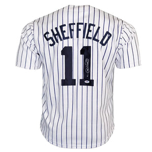 New York Yankees Gary Sheffield Signed Jersey JSA COA