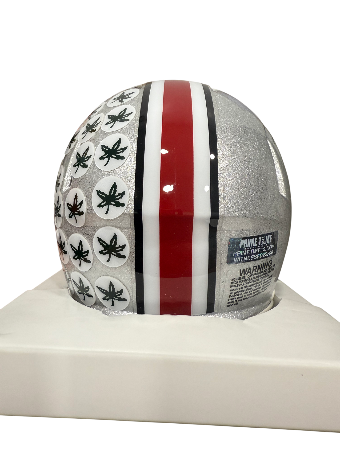 Bo Jackson Signed Autographed Ohio State Mini Helmet Prime Time Witness COA