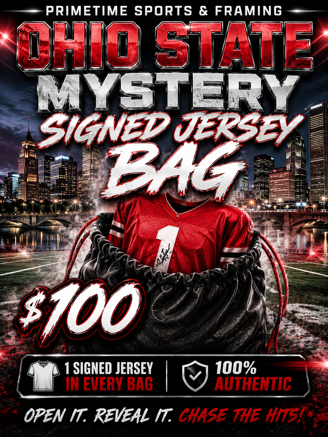Ohio State Buckeyes Mystery Jersey Bag