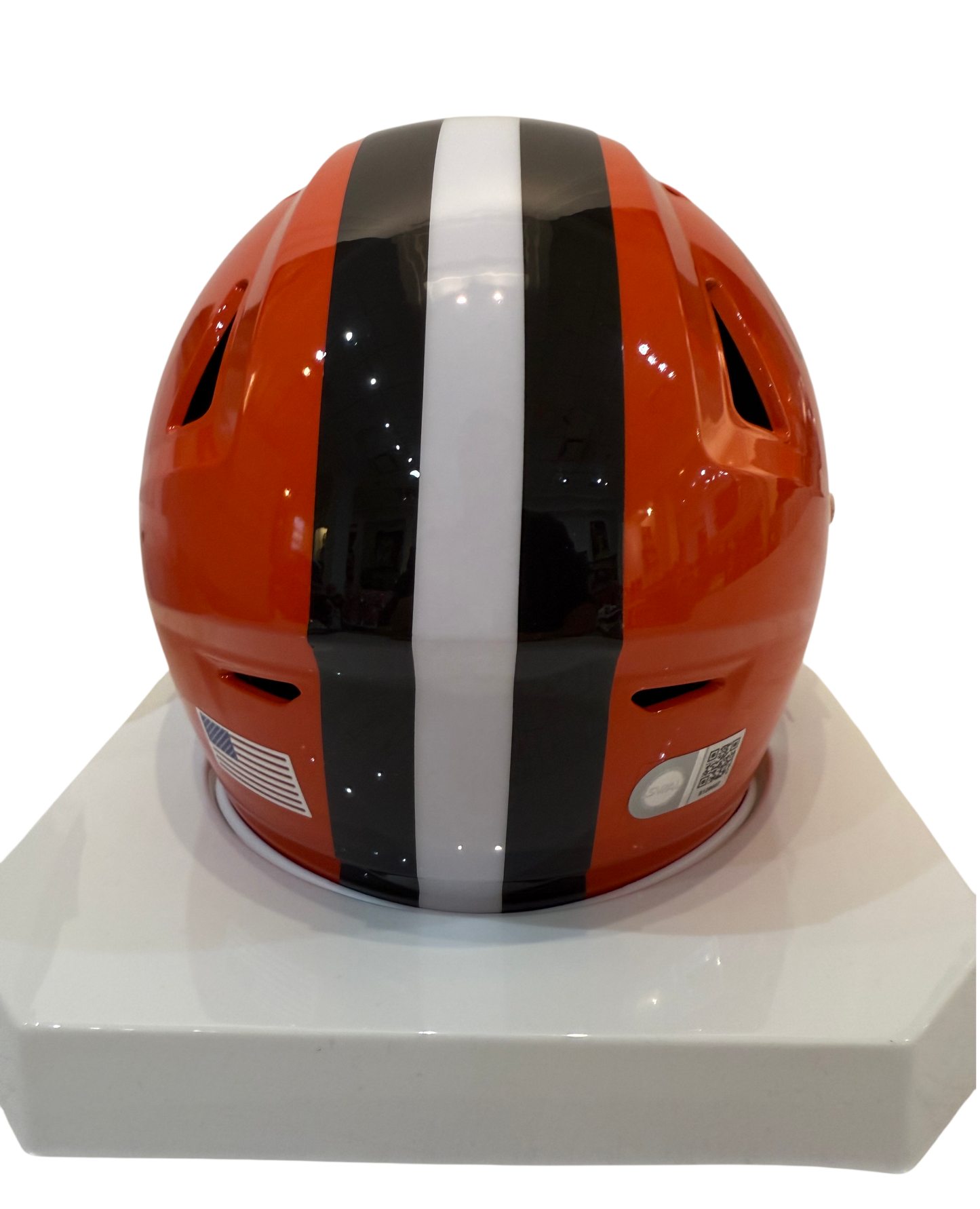 Quinshon Judkins Signed Autographed Cleveland Browns Mid Size MIDI Helmet With Visor Swau COA