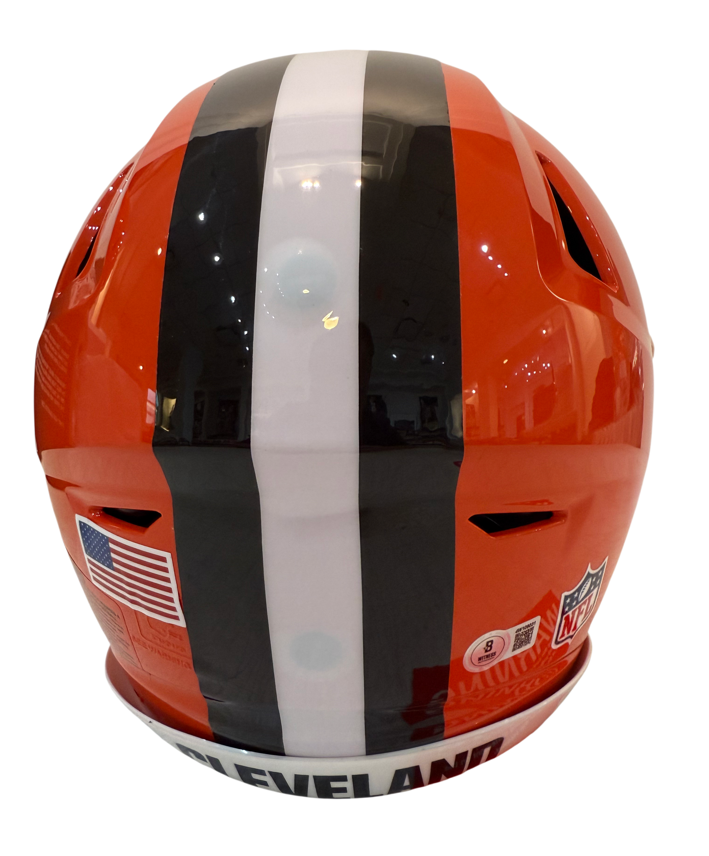 Quinshon Judkins Signed Autographed Cleveland Browns Authentic Speed Flex Helmet Beckett COA
