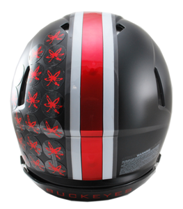 Pre-Sale Jeremiah Smith Hand Signed Autographed Ohio State Buckeyes Black Alternate Authentic Speed Full-Size Helmet