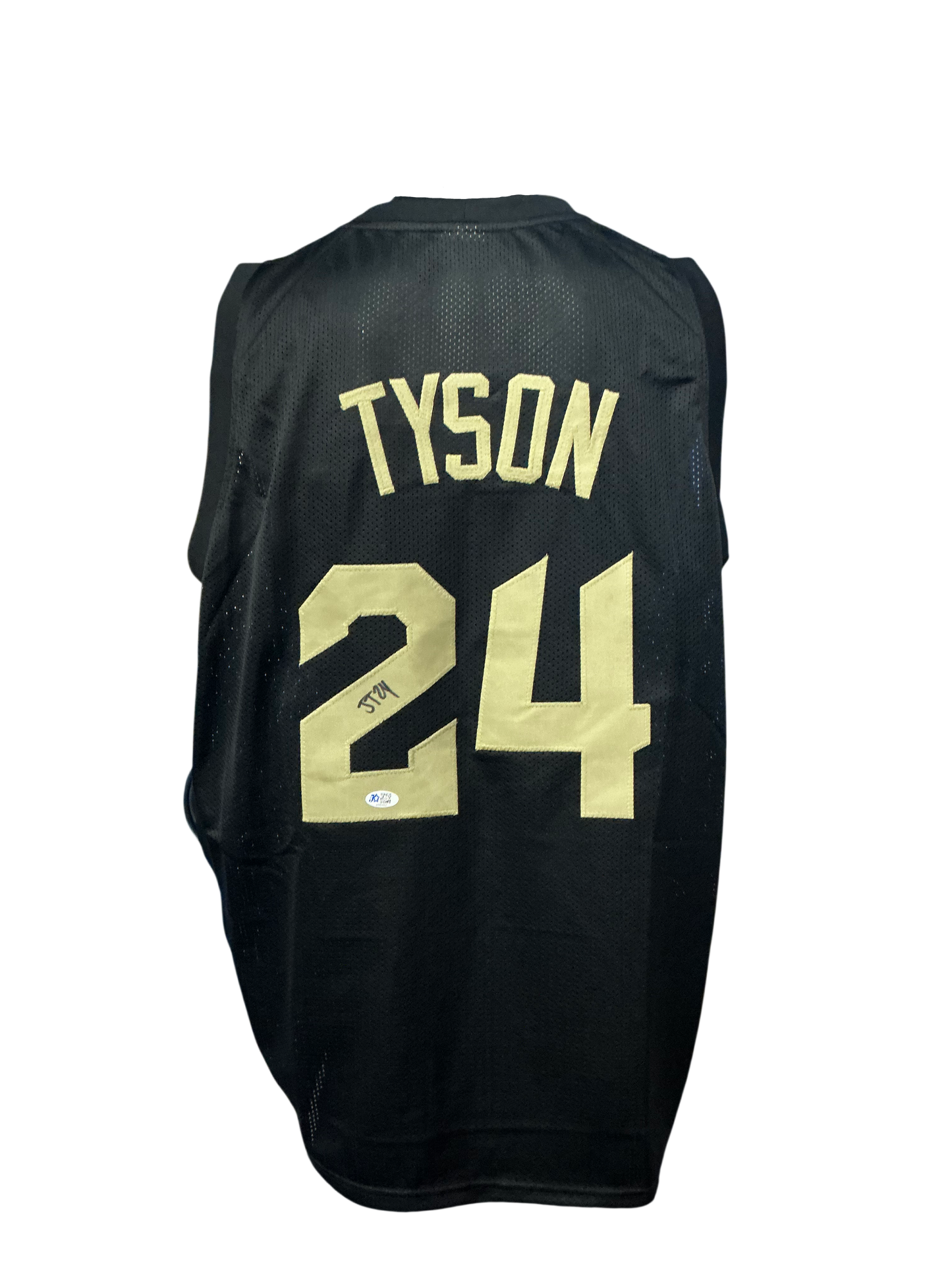 Cleveland Cavaliers Jaylon Tyson Hand Signed Autographed Custom Black Jersey with COA