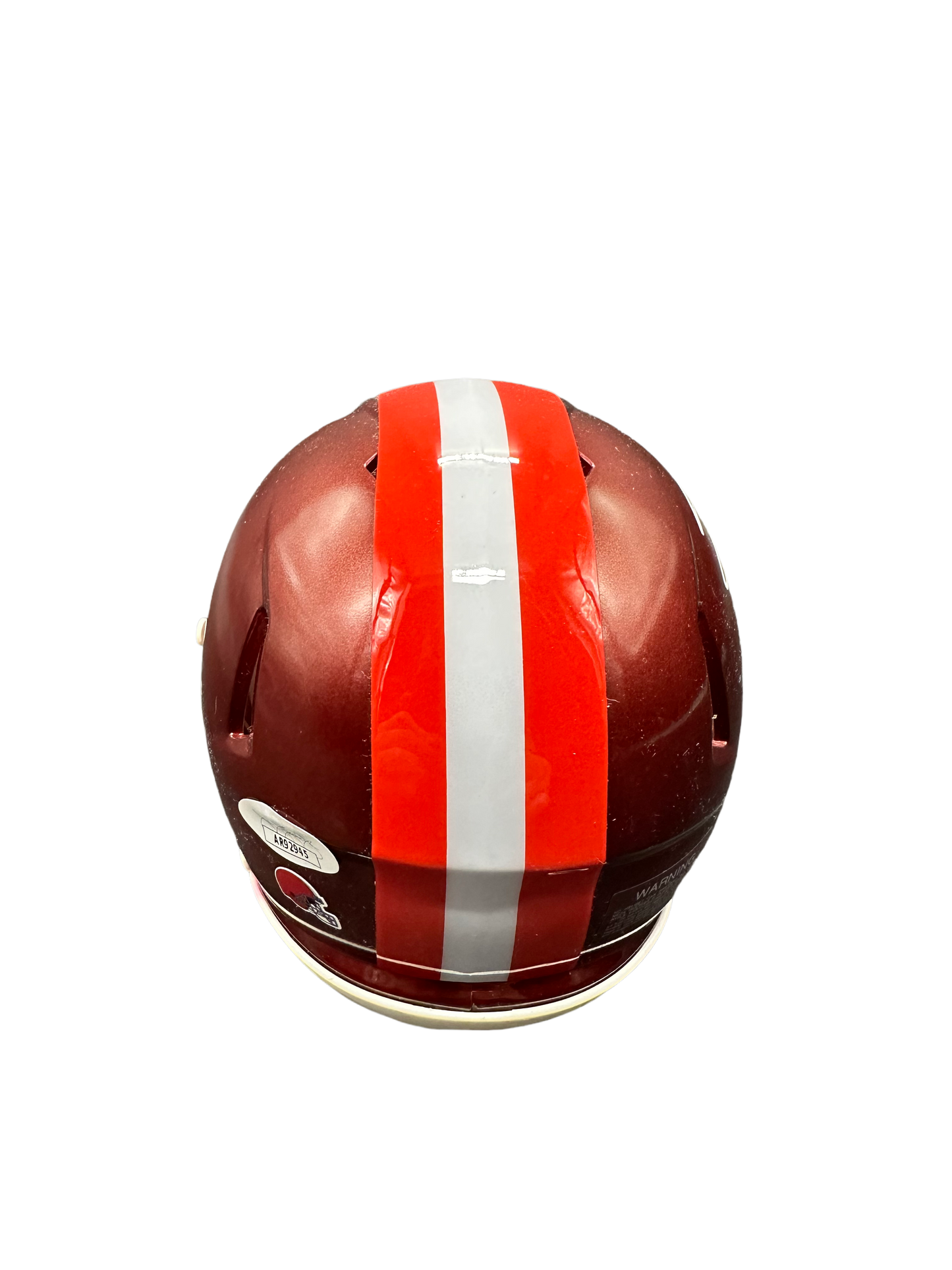 Cleveland Browns Dustin Hopkins Hand Signed Autographed Flash Mini Helmet with JSA COA