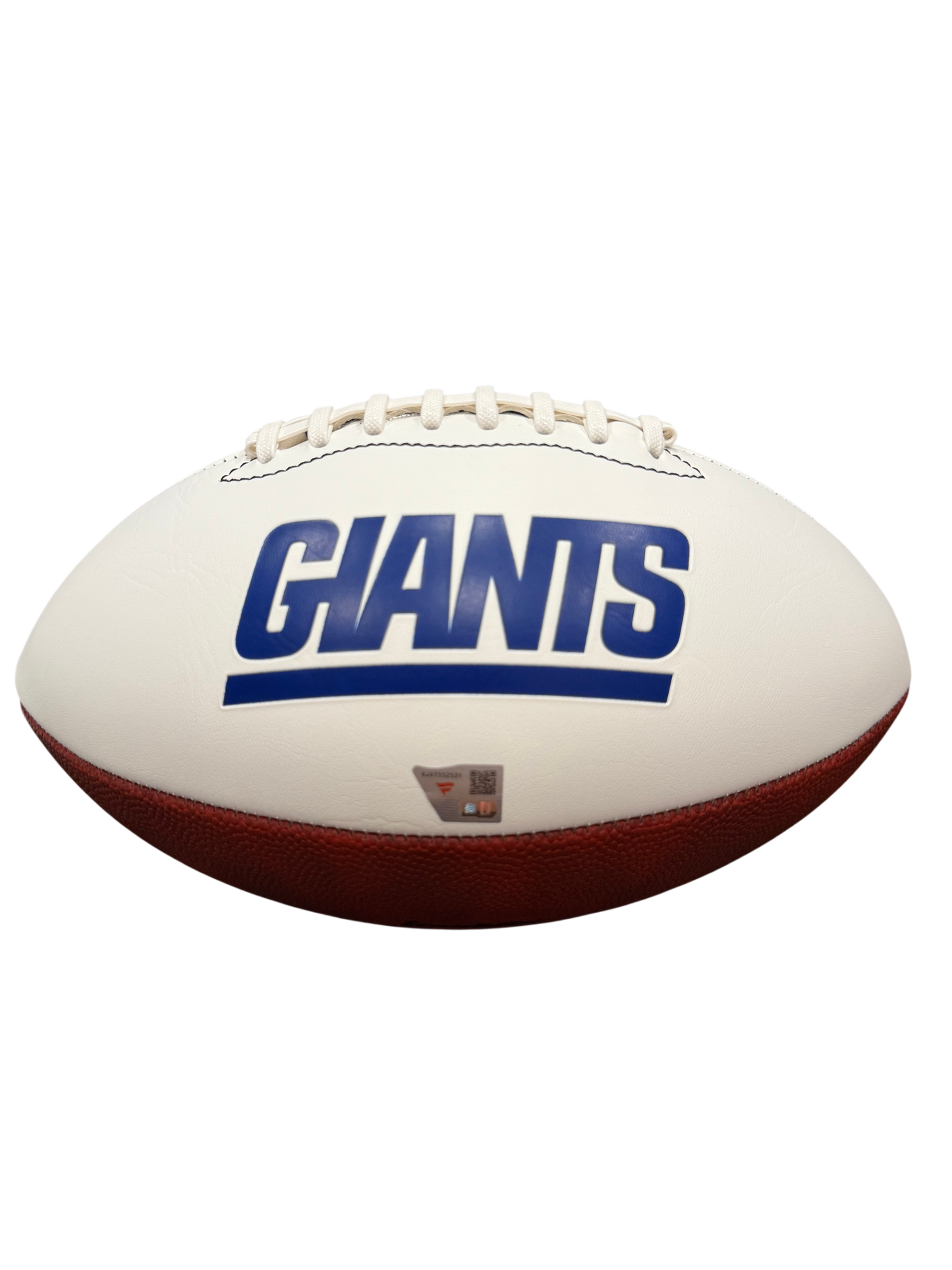 Cam Skattebo Signed Autographed New York Giants Logo Football Fanatics COA