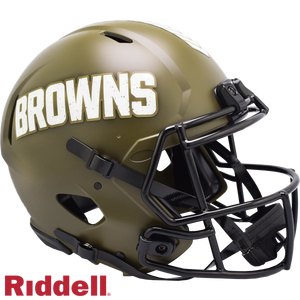 Cleveland Browns Salute To Service Speed Authentic Helmet (Full Size)