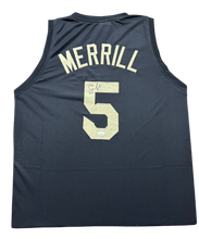 Load image into Gallery viewer, Cleveland Cavaliers Sam Merrill Hand Signed Autographed Custom Jersey JSA COA