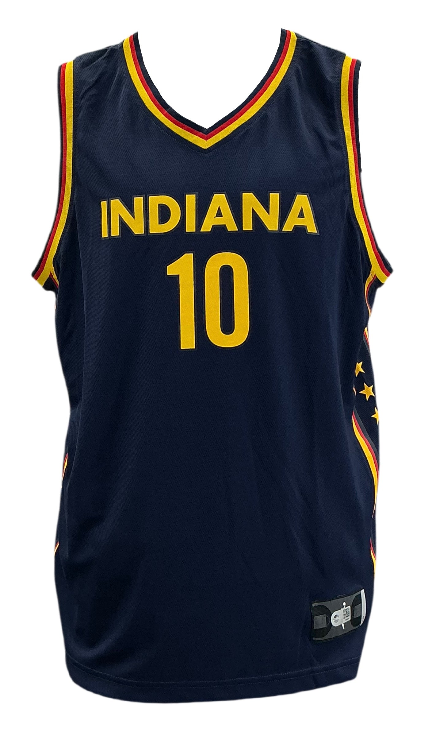 Indiana Fever Lexie Hull Hand Signed Autographed Fanatics Unisex Explorer Edition Fast Break Replica Jersey Swau COA