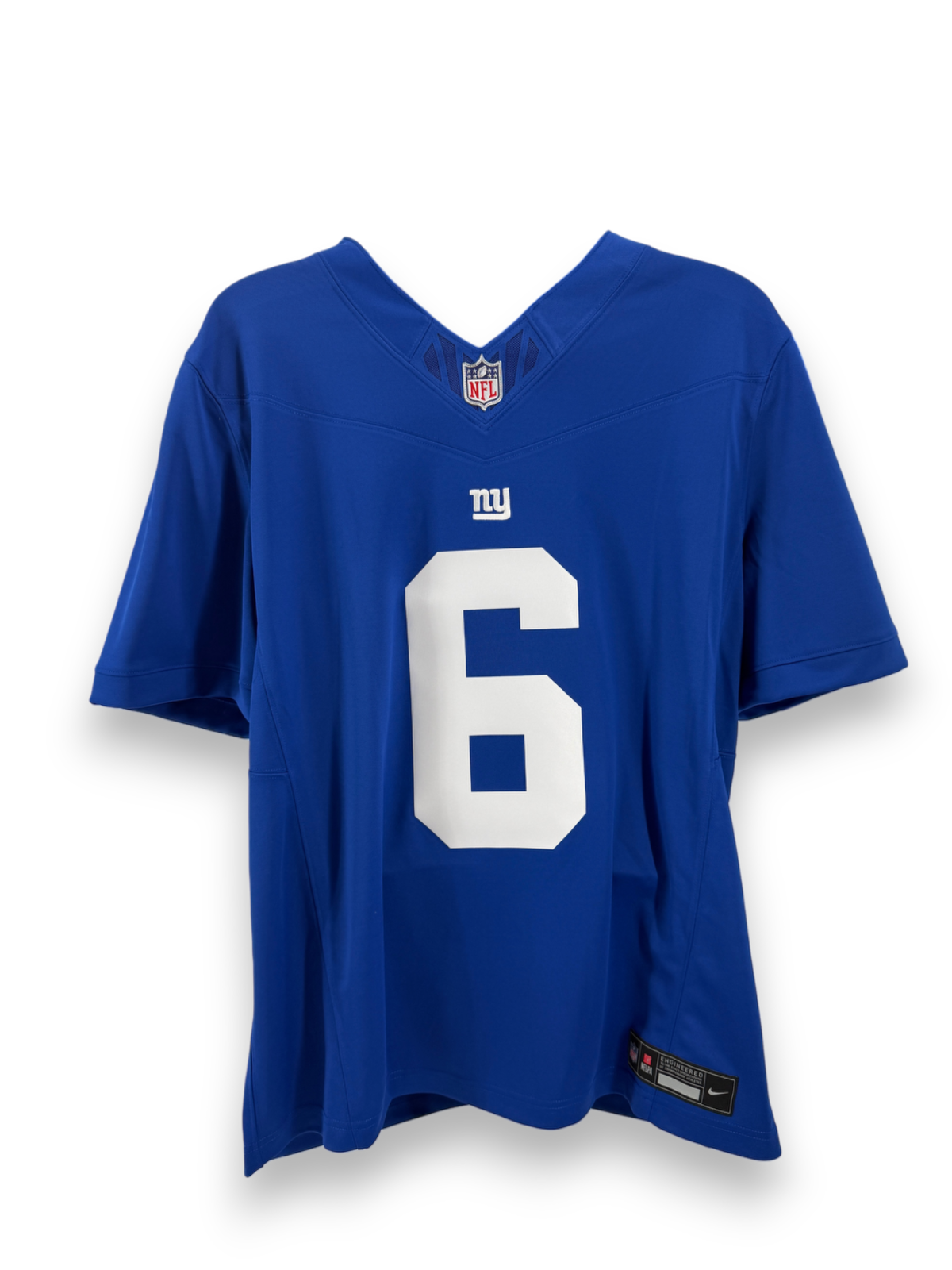 Jaxson Dart Signed Autographed Inscribed Giants NFL Start Jersey Fanatics Auth
