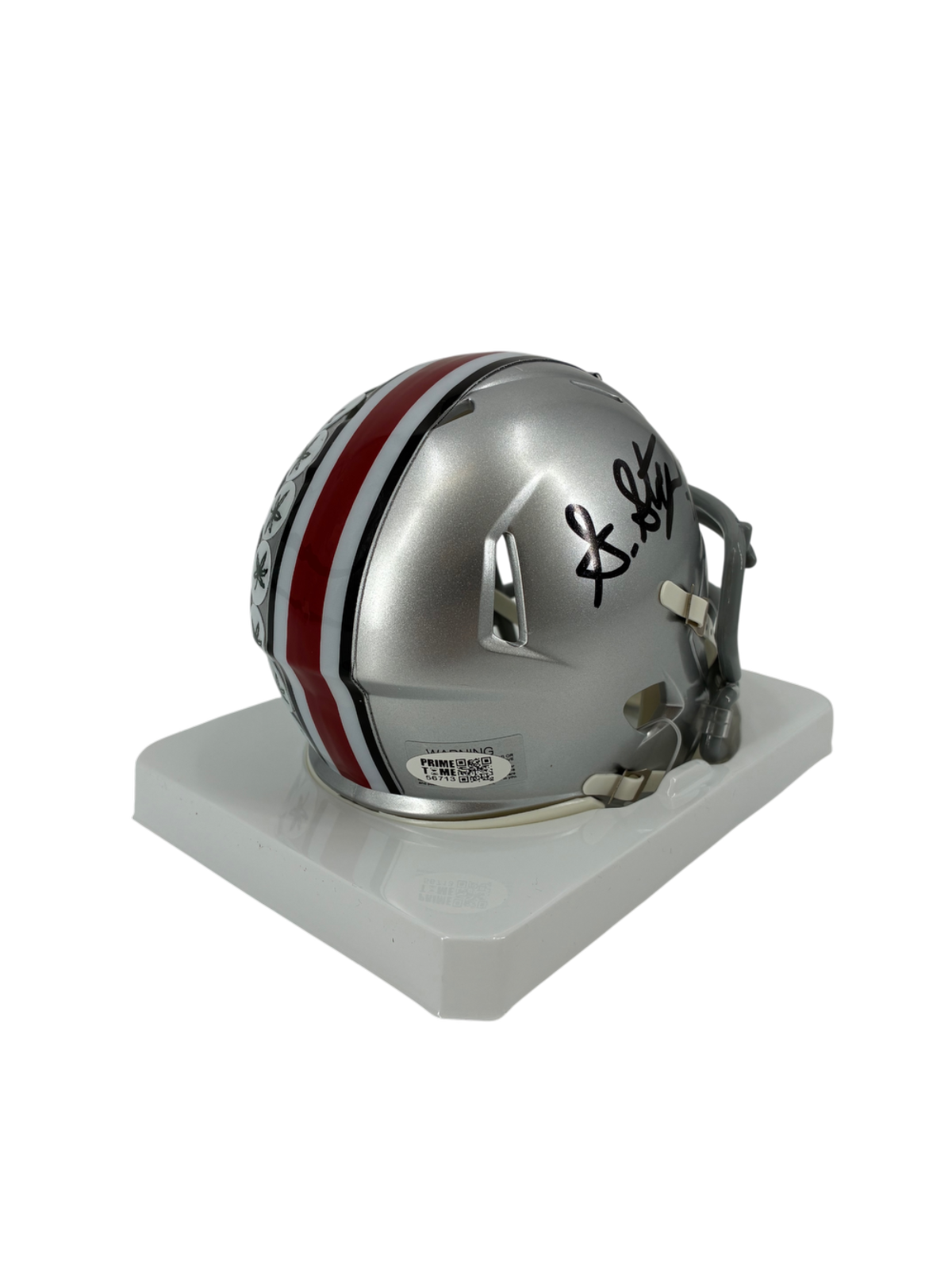 Sonny Styles Signed Autographed Buckeyes Mini Helmet Prime Time Witness