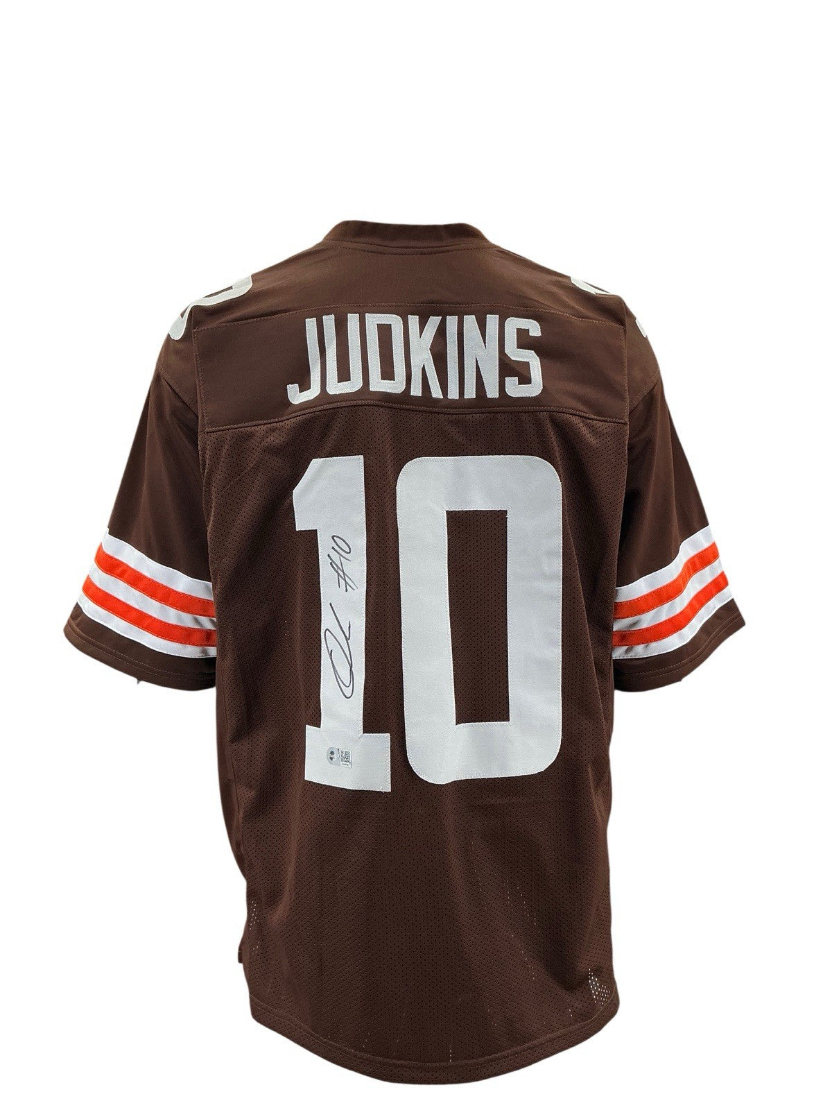Quinshon Judkins Signed Autographed Browns Custom Jersey Swau COA