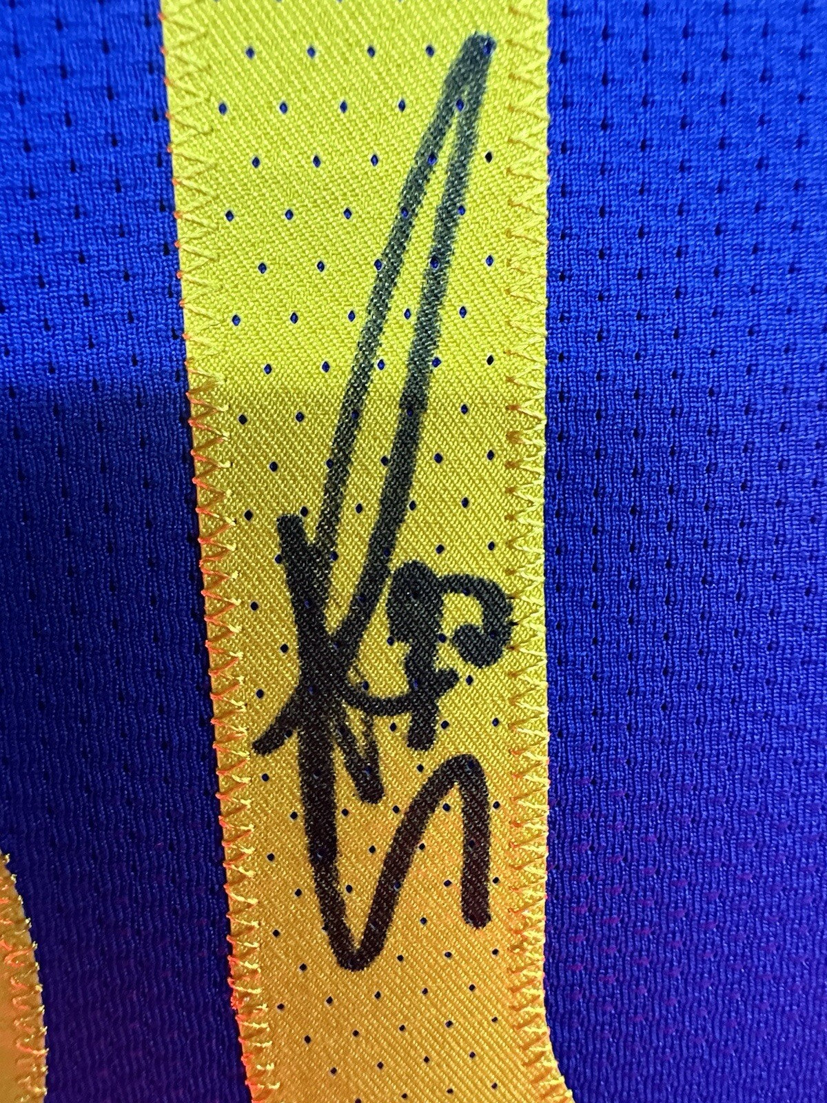 Steph Curry Autograph Golden State Warriors Authentic Jersey Framed W/LEDS JSA