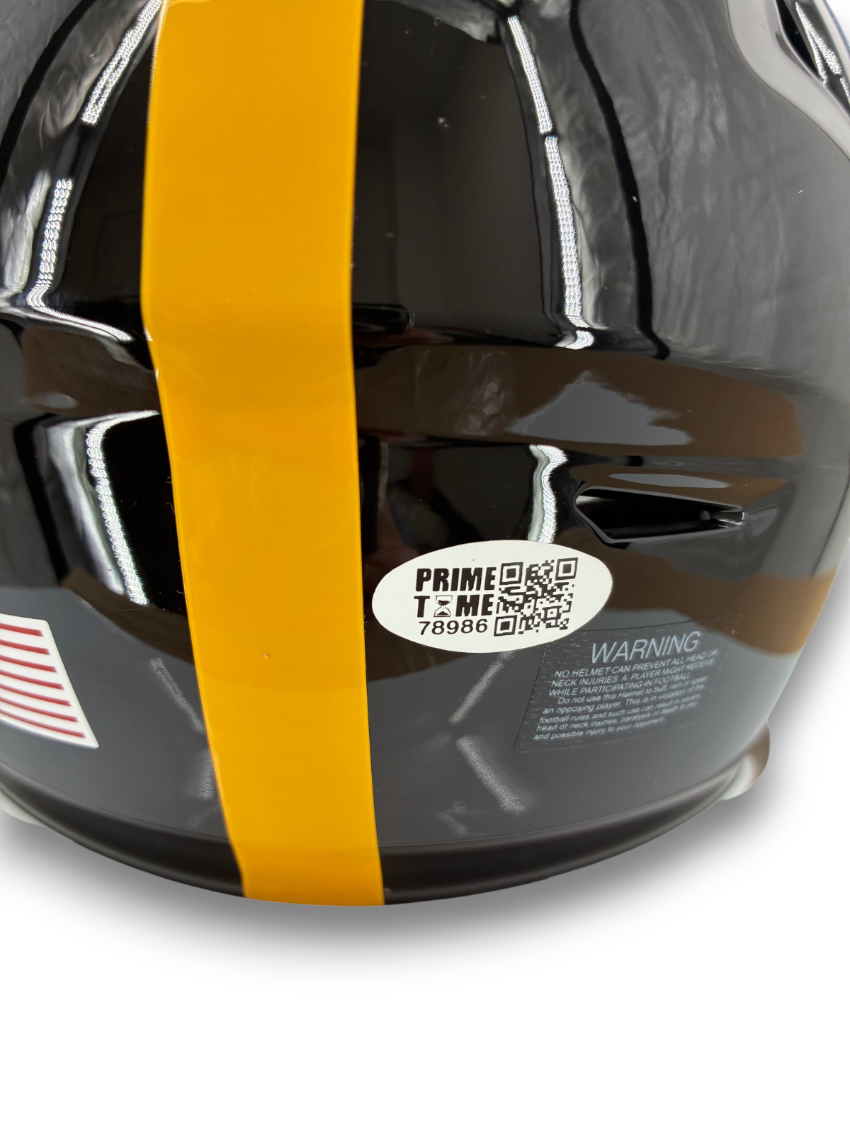 Will Howard Signed Autographed Steelers MIDI Helmet Prime Time Witness