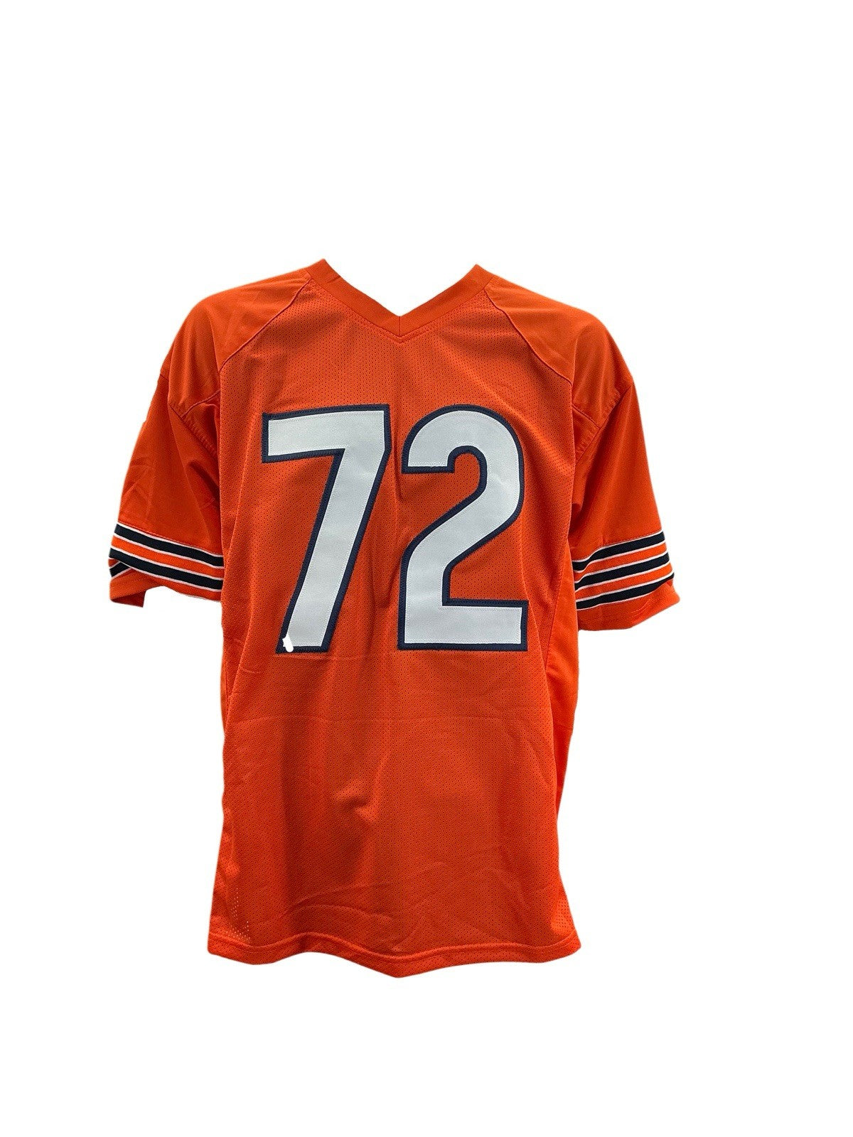 William Perry Signed Autographed Chicago Bears Custom Orange Jersey COA