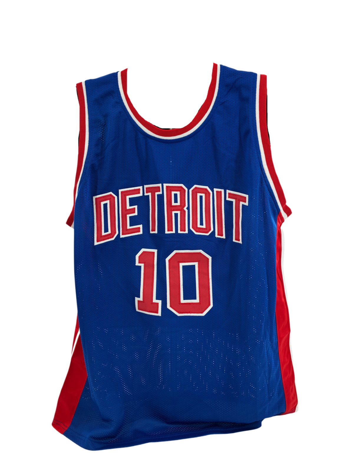 Dennis Rodman Signed Autographed Pistons Custom Jersey SWAU COA