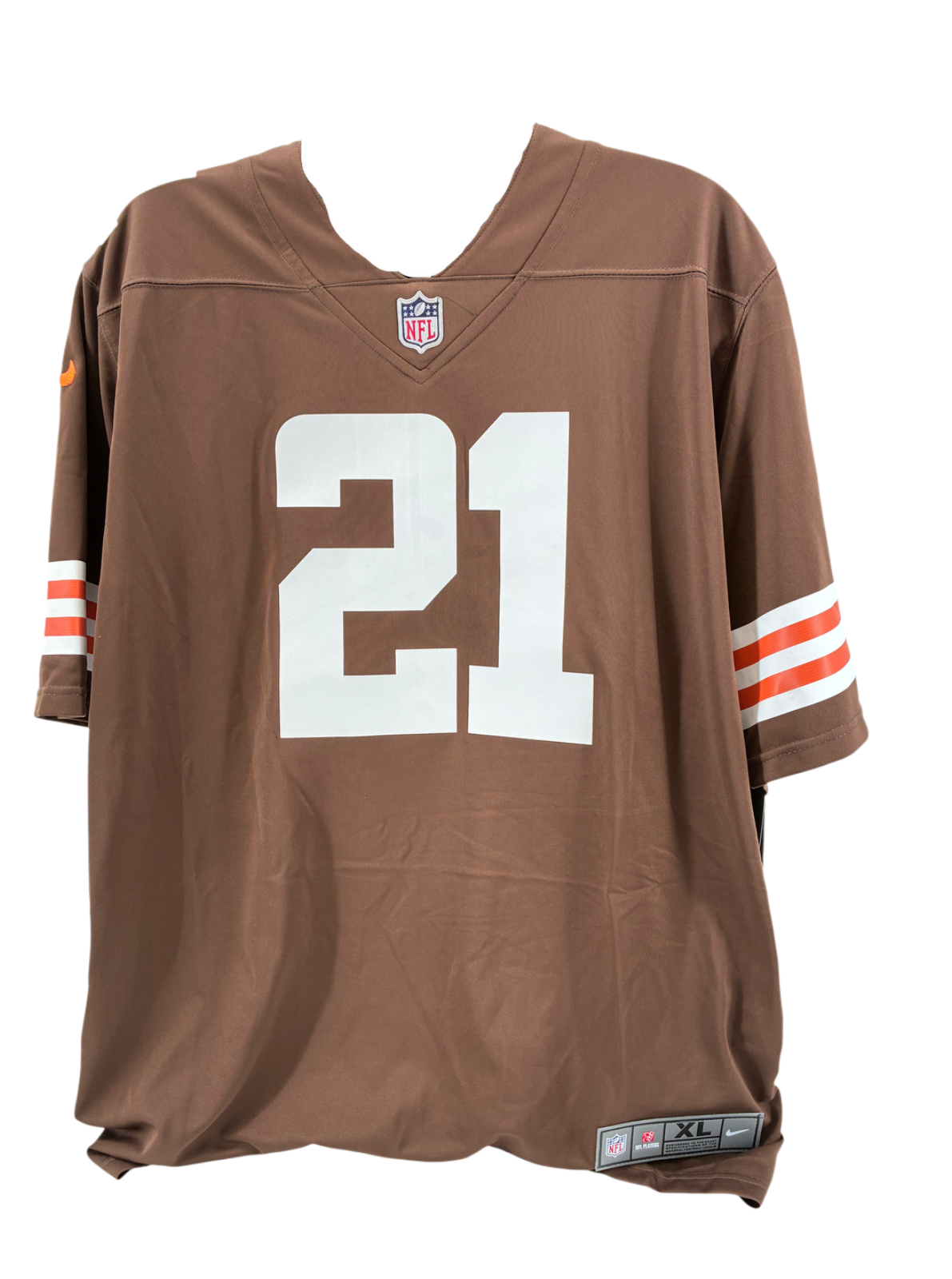 Denzel Ward Signed Autographed Browns Jersey Prime Time Witness