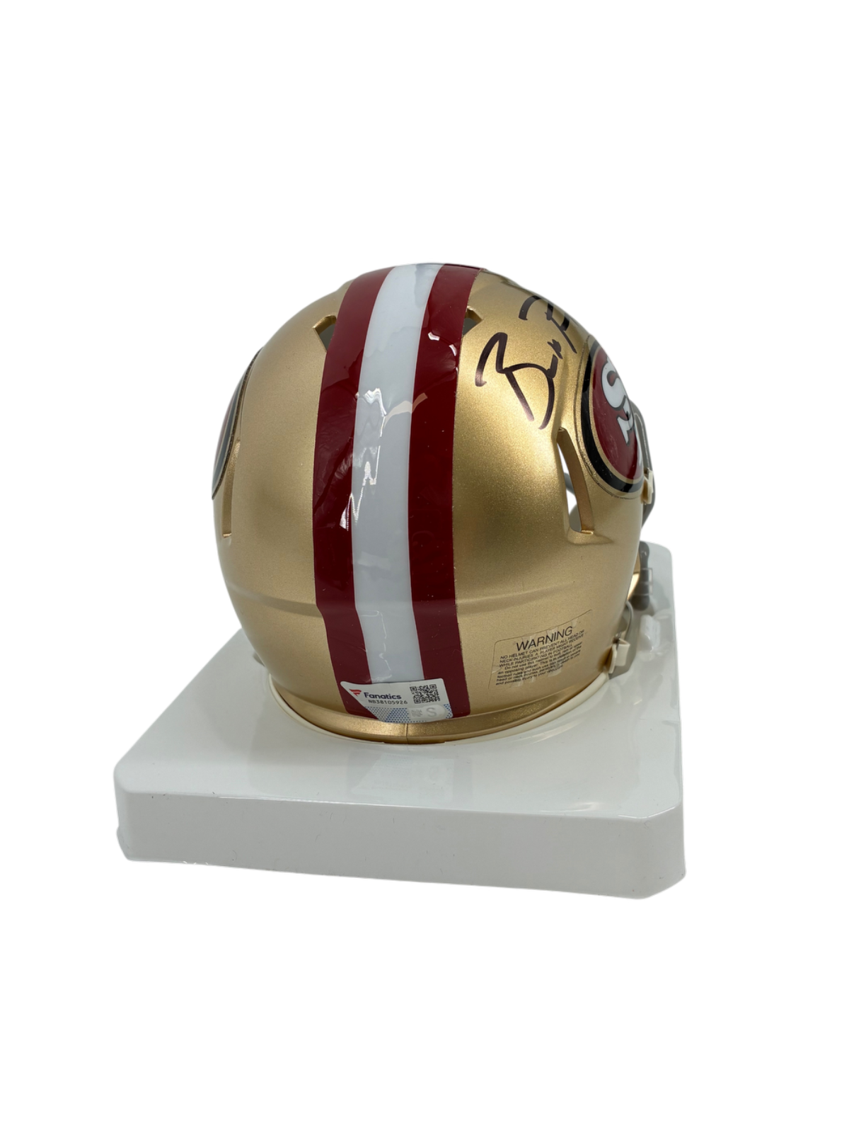 Brock Purdy Signed Autographed 49ers Mini Helmet Fanatics Authentic