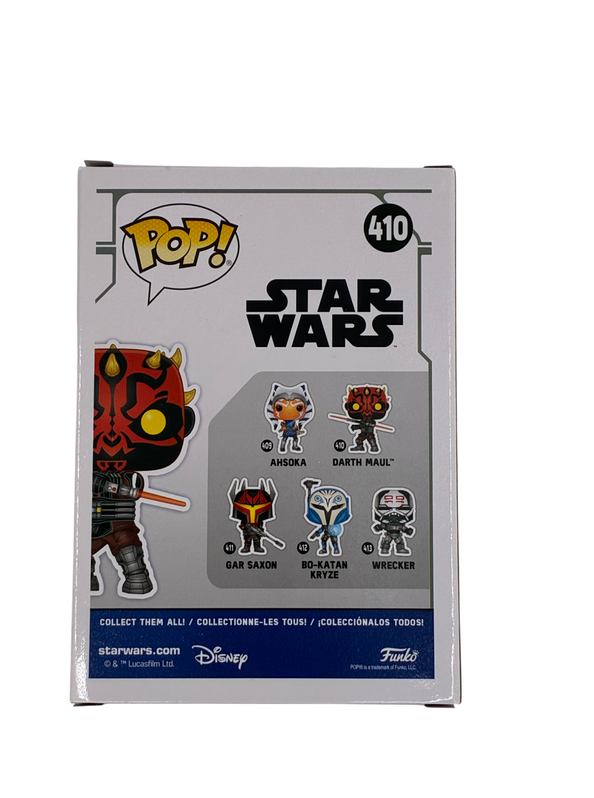 Ray Park Signed Autographed Star Wars Darth Maul Funk Pop 410 PSA COA