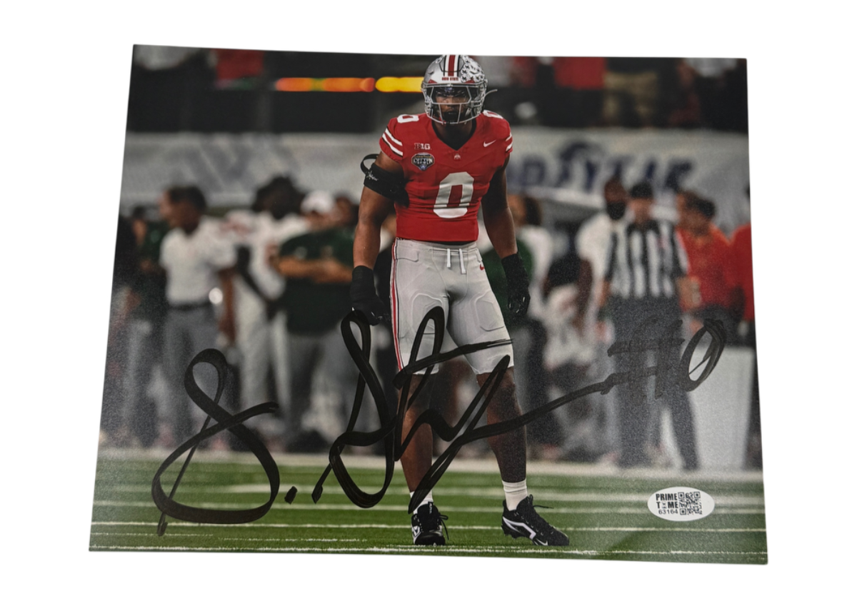 Sonny Styles Signed Autographed Buckeyes 8x10 Photo Prime Time Witness