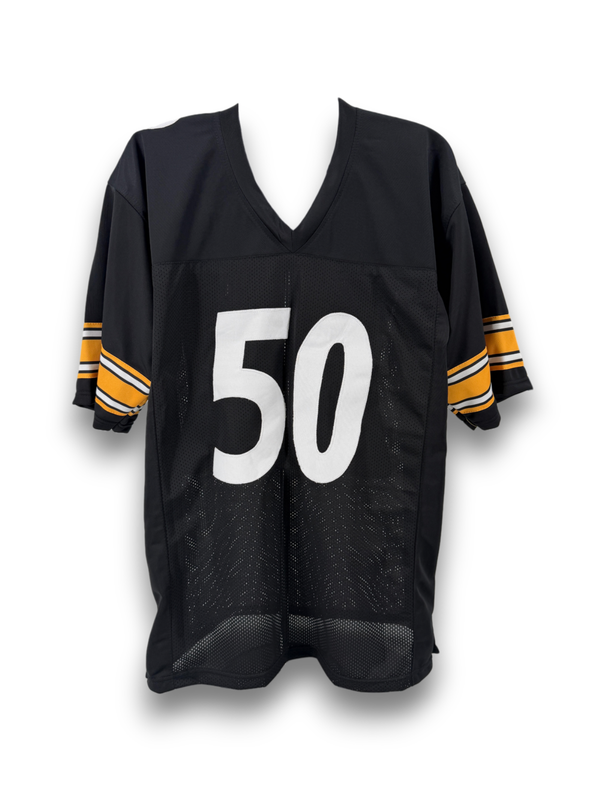 Ryan Shazier Signed Autographed Steelers Custom Black Jersey Prime Time Witness