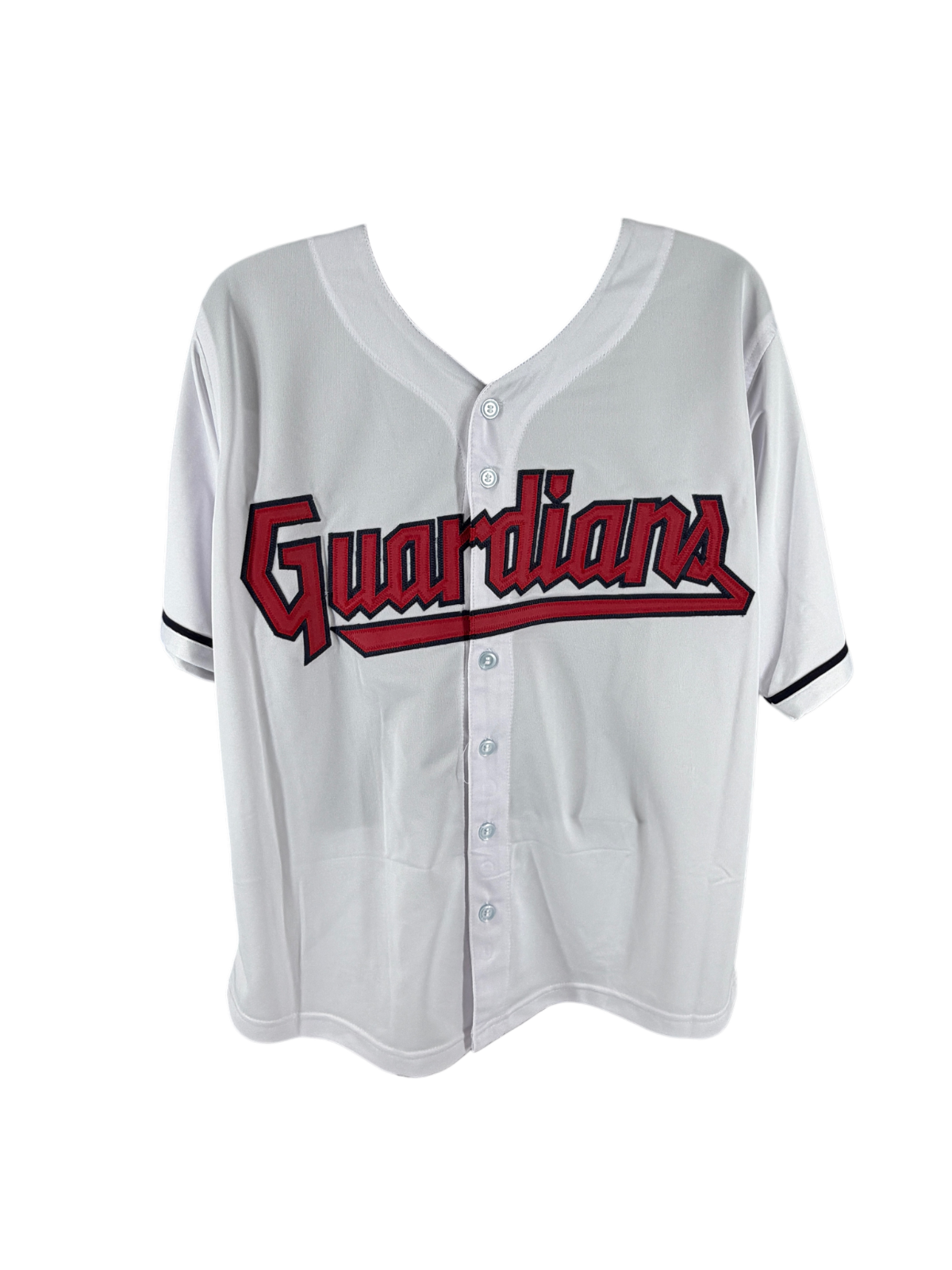 Jose Ramirez Signed Autographed Guardians Custom White Jersey Prime Time Witness