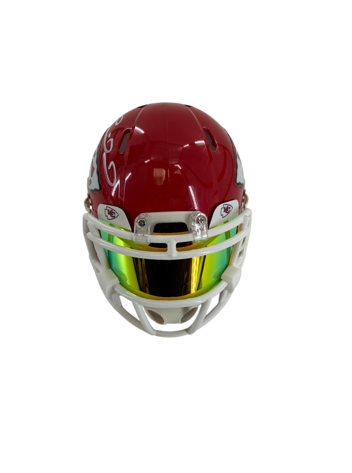 Patrick Mahomes Signed Autographed Chiefs Mini Helmet BAS COA