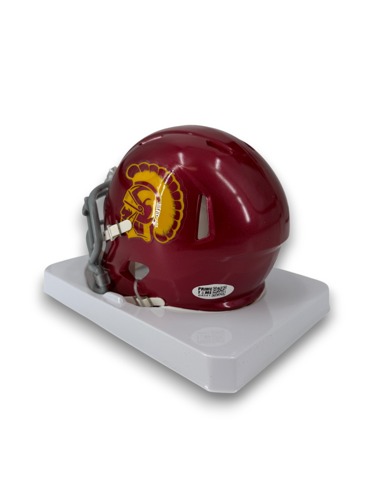 Makai Lemon Signed Autographed Trojans Mini Helmet Prime Time Witness