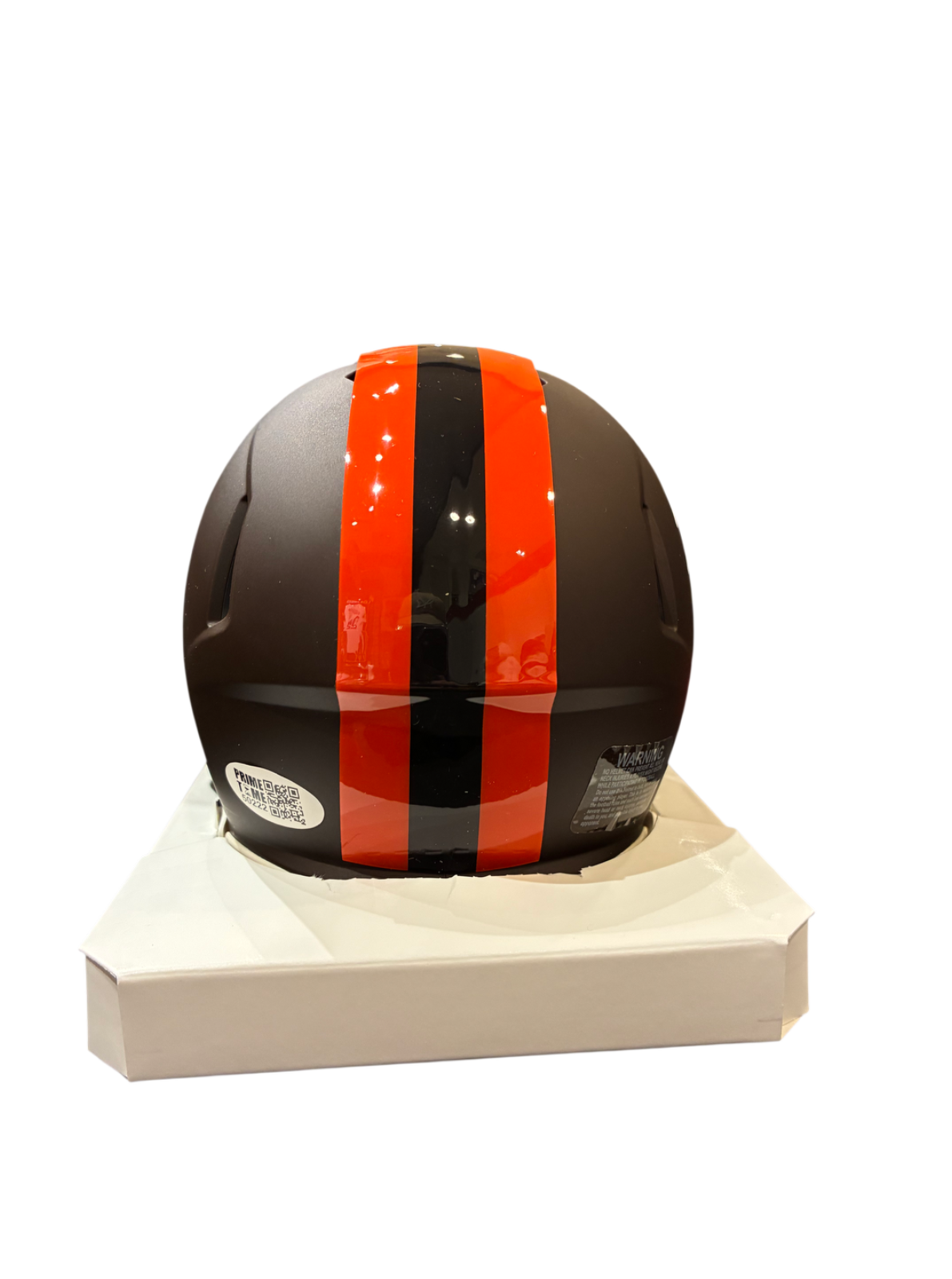 Harold Fannin Jr Signed Autographed Browns Alt Mini Helmet Prime Time Witness