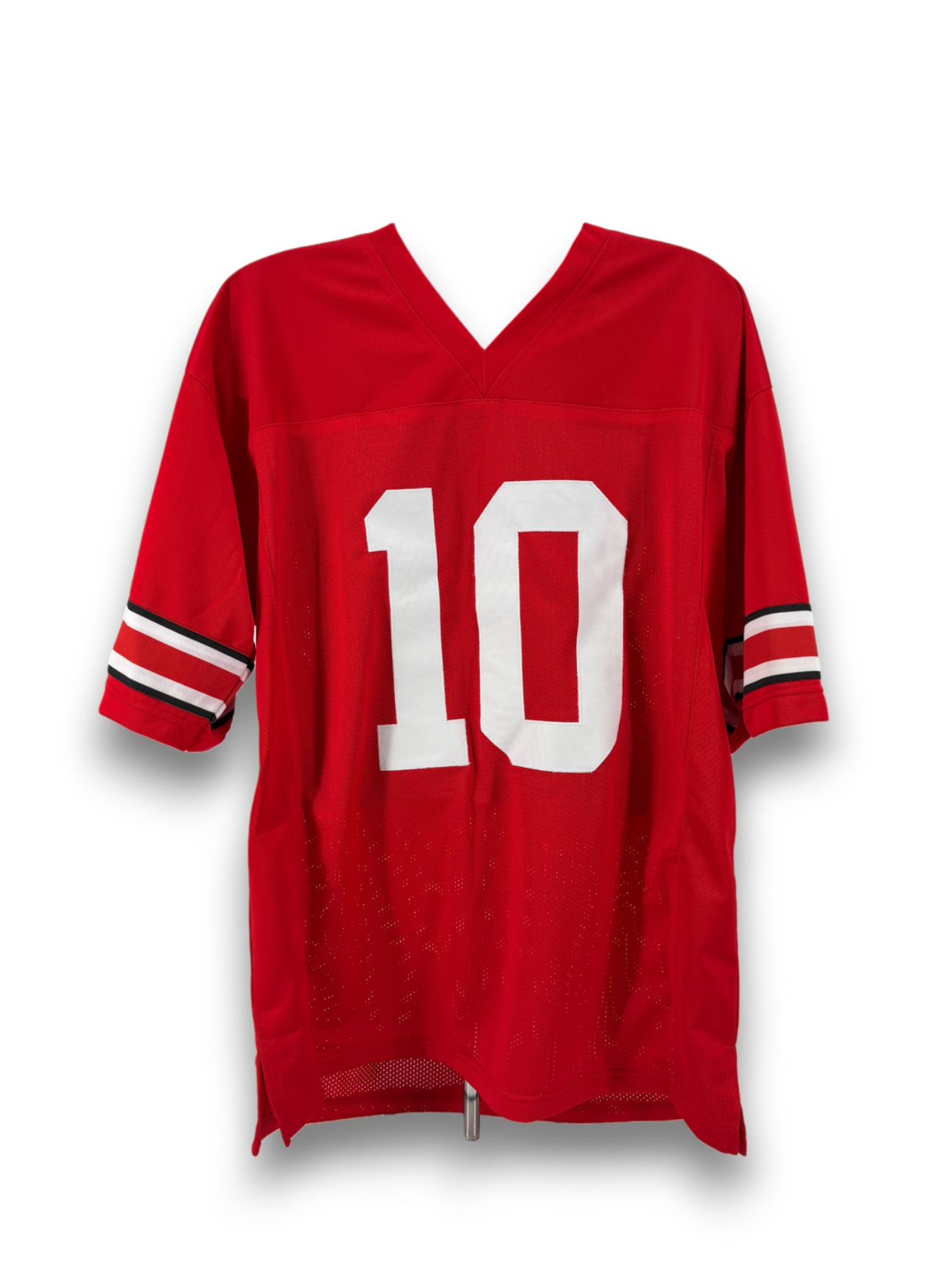 Ryan Shazier Signed Autographed Buckeyes Custom Red Jersey Prime Time Witness