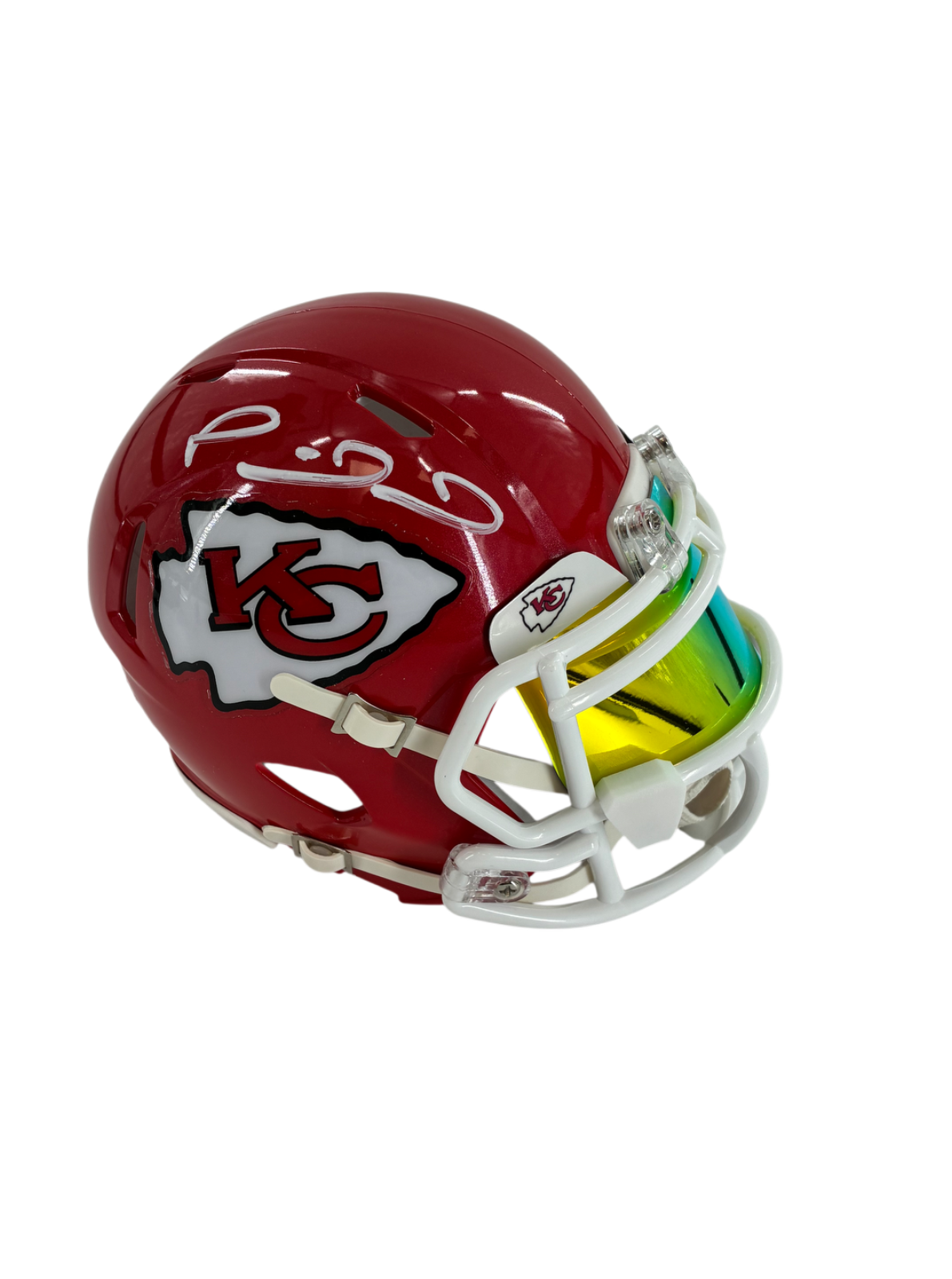 Patrick Mahomes Signed Autographed Chiefs Mini Helmet BAS COA