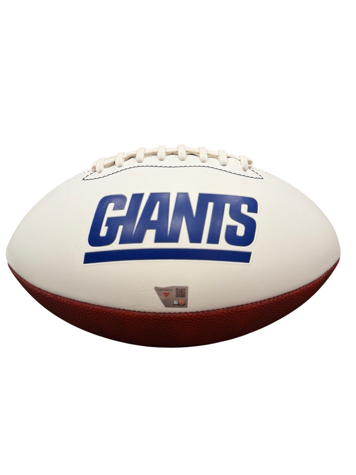 Cam Skattebo Signed Autographed Giants Logo Football Fanatics COA