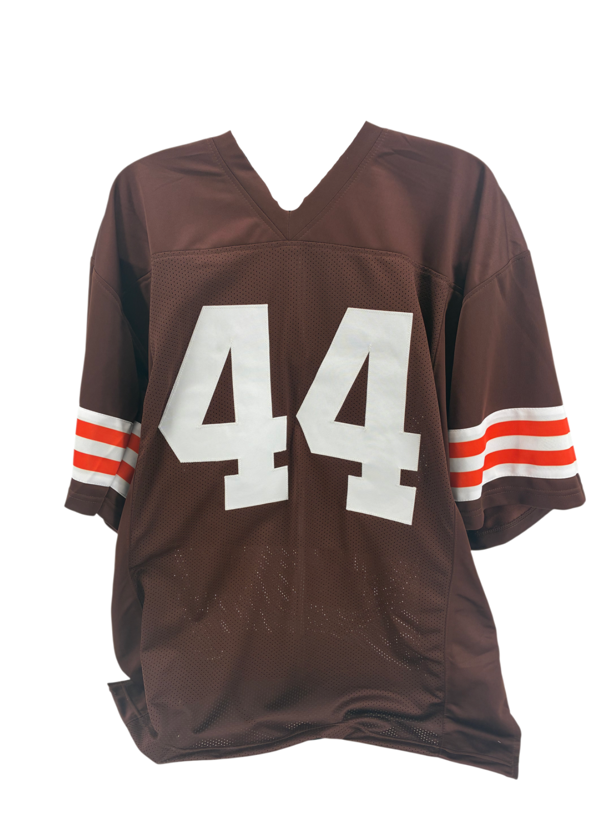 Harold Fannin Jr Signed Autographed Browns Custom Jersey Prime Time Witness