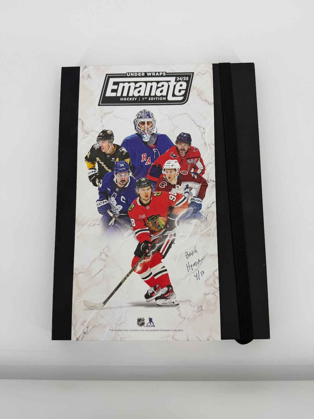 Zach Hyman Signed Autographed NHL Oilers Fanatics Emanate Authentic