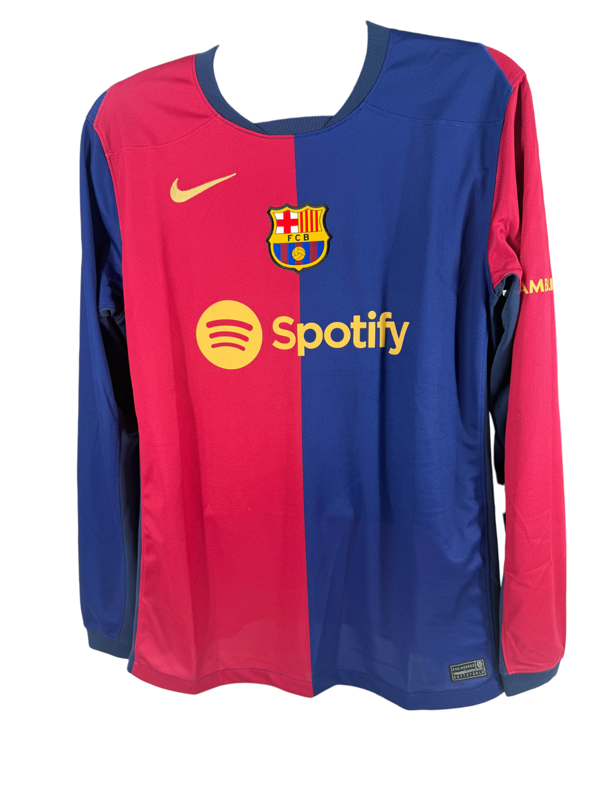 Lamine Yamal Signed Autographed Authentic Barcelona Jersey Fanatics/BAS COA