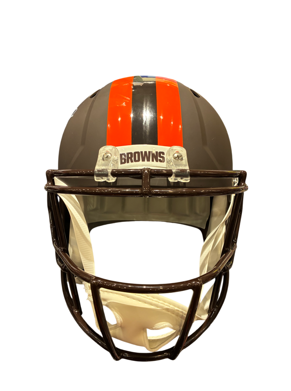Harold Fannin Jr. Signed Autographed Browns Speed Replica Helmet Prime Time COA
