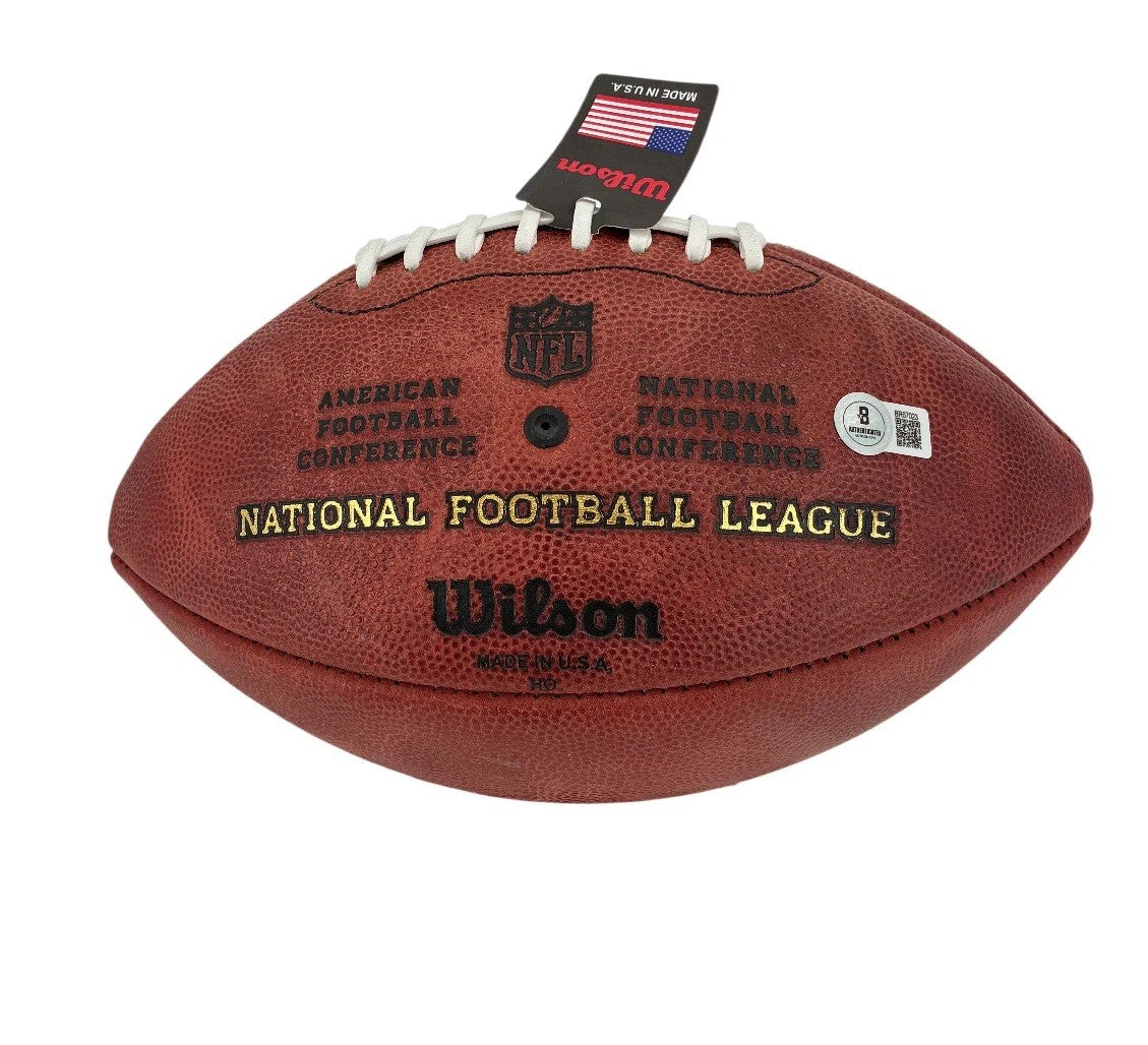 Brett Favre Signed Autographed w/ Inscription Packers Football BAS COA