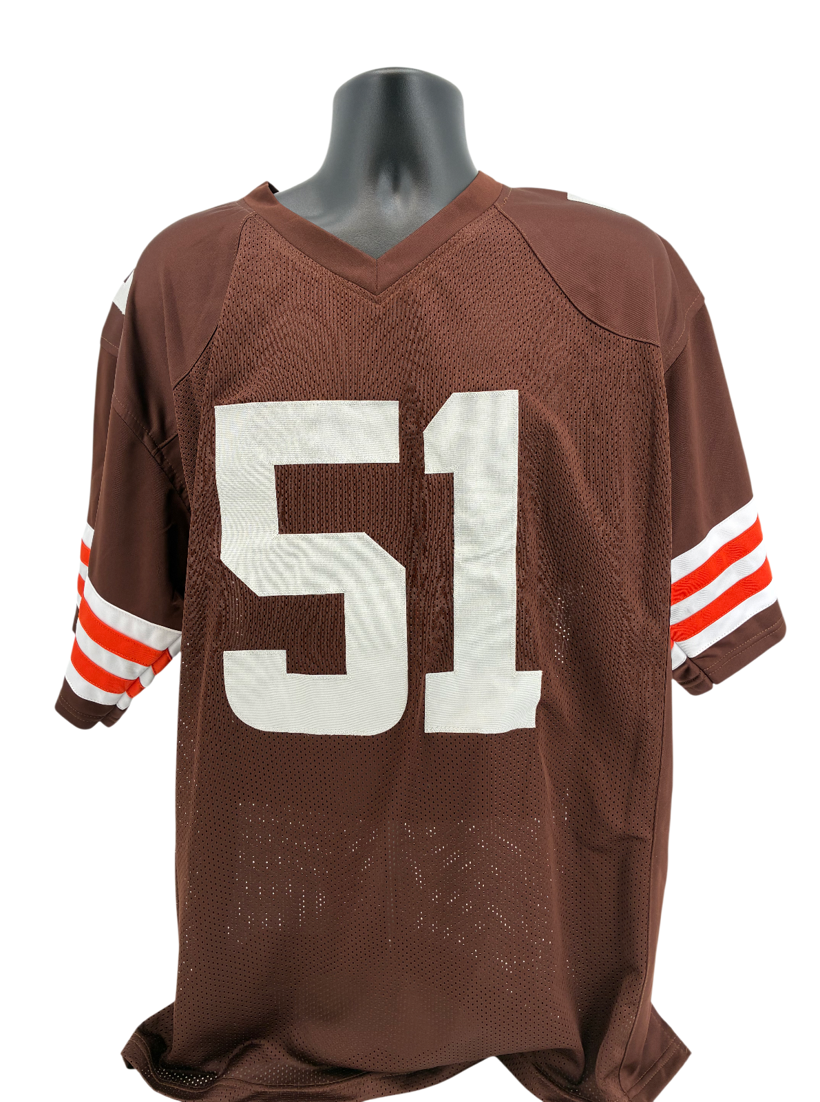 Micheal Hall Jr Signed Autographed Browns Custom Jersey Prime Time Witness