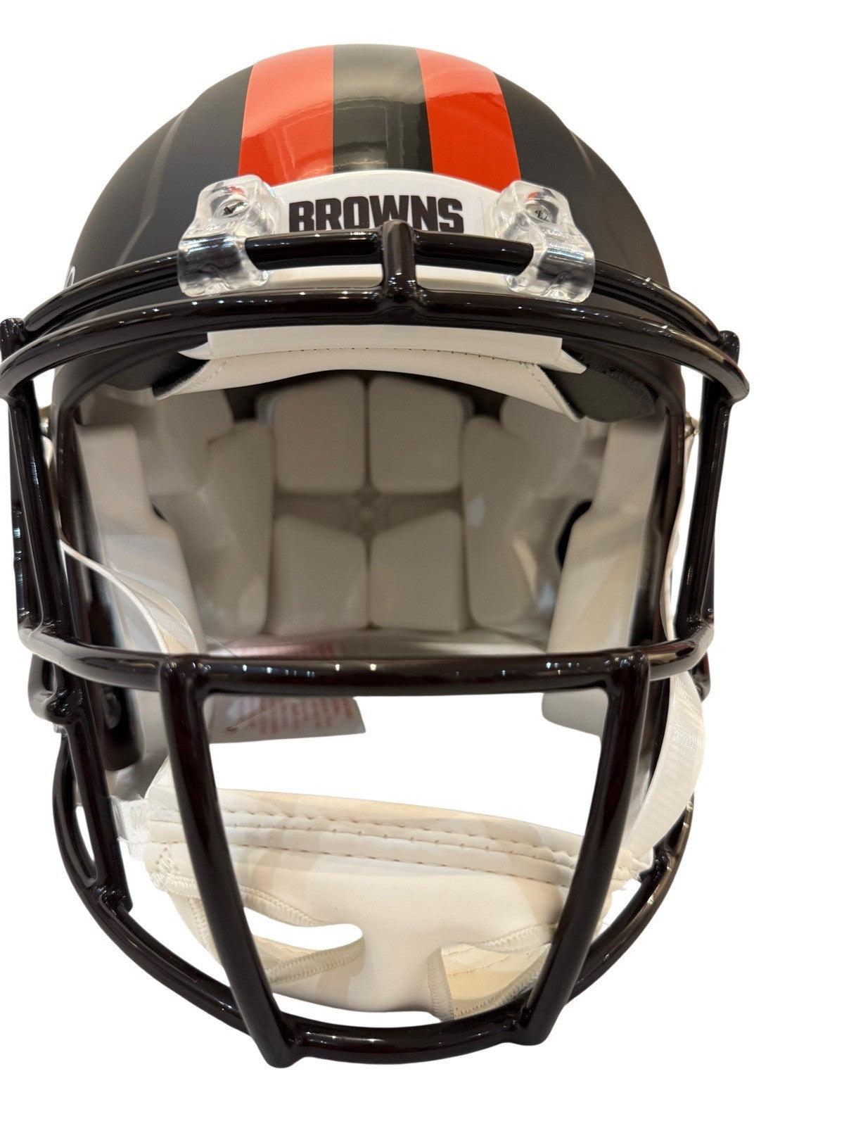 Quinshon Judkins Signed Autographed Browns Authentic Speed Helmet Swau COA