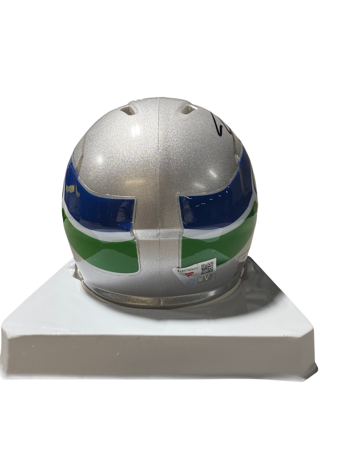 Jaxson Smith-Njigba Signed Autographed Seattle Seahawks Mini Helmet Fanatics COA