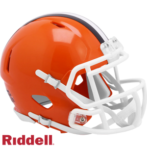 Cleveland Browns 1975-05 Throwback Speed Mini Helmet