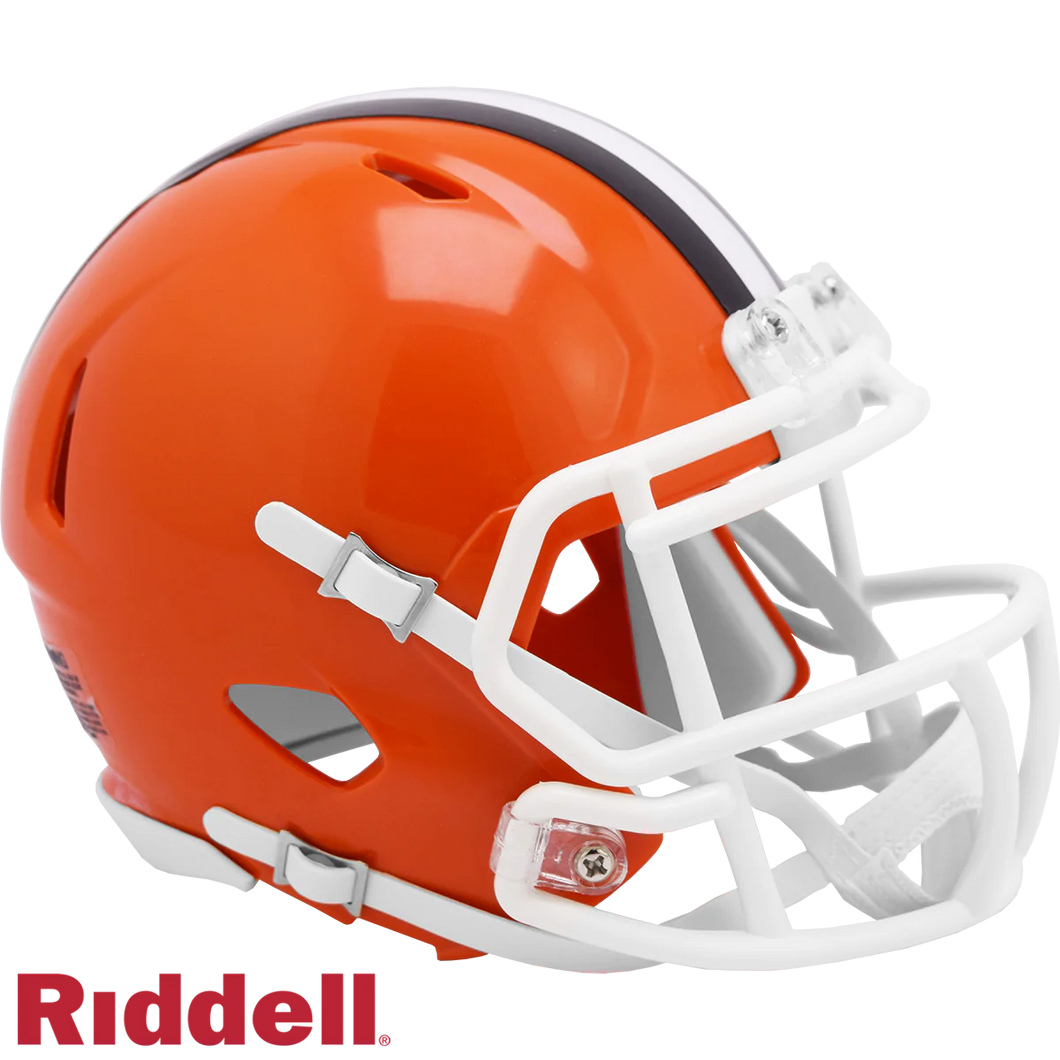 Cleveland Browns 1975-05 Throwback Speed Mini Helmet