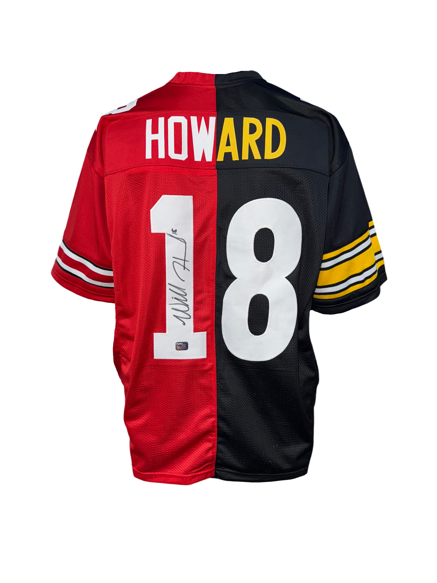Pittsburgh Steelers Ohio State Buckeyes Will Howard Signed Autographed Custom Jersey PROVA COA