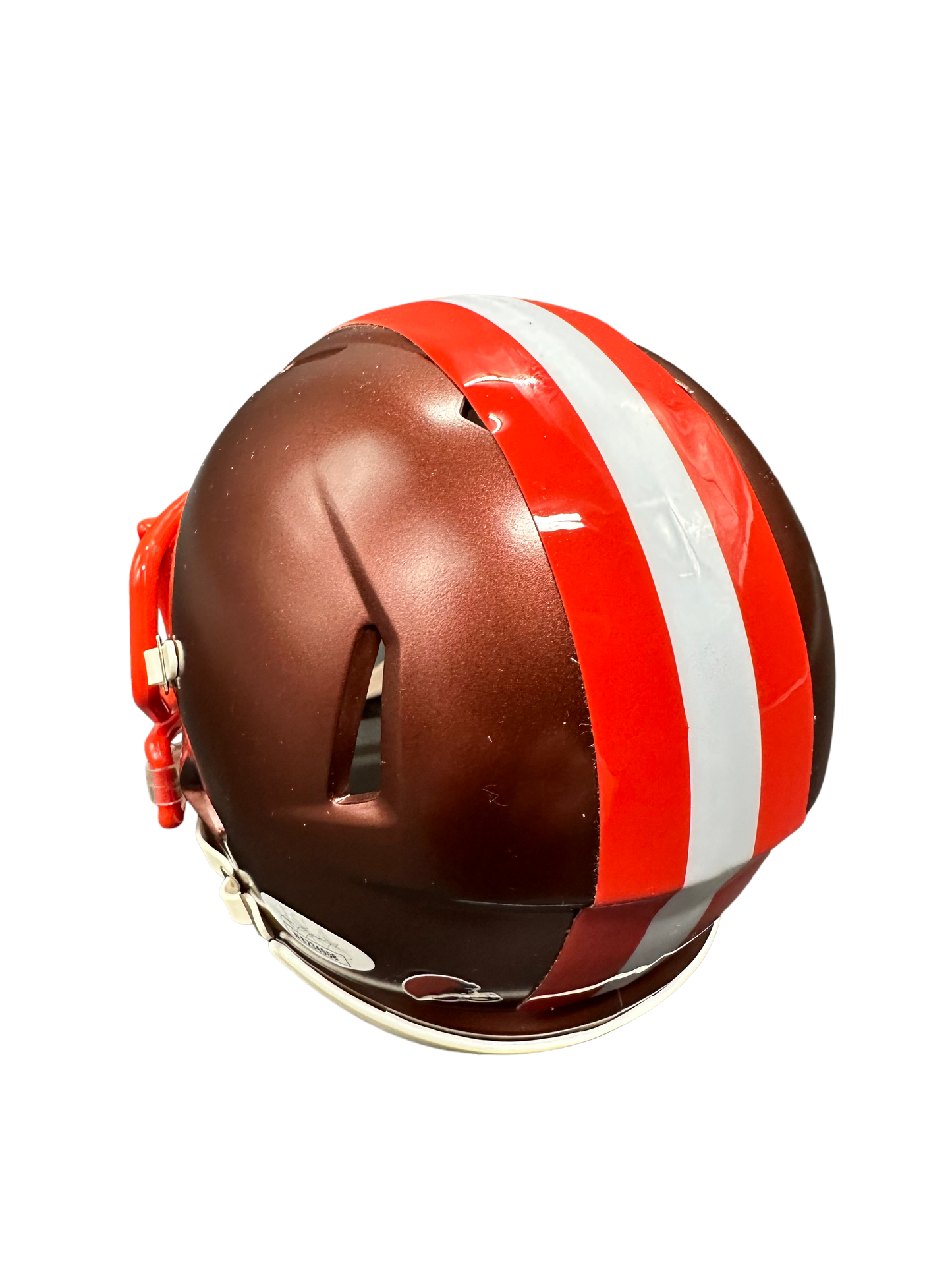 Cleveland Browns Dalvin Tomlinson Hand Signed Autographed Flash Mini Helmet with JSA COA