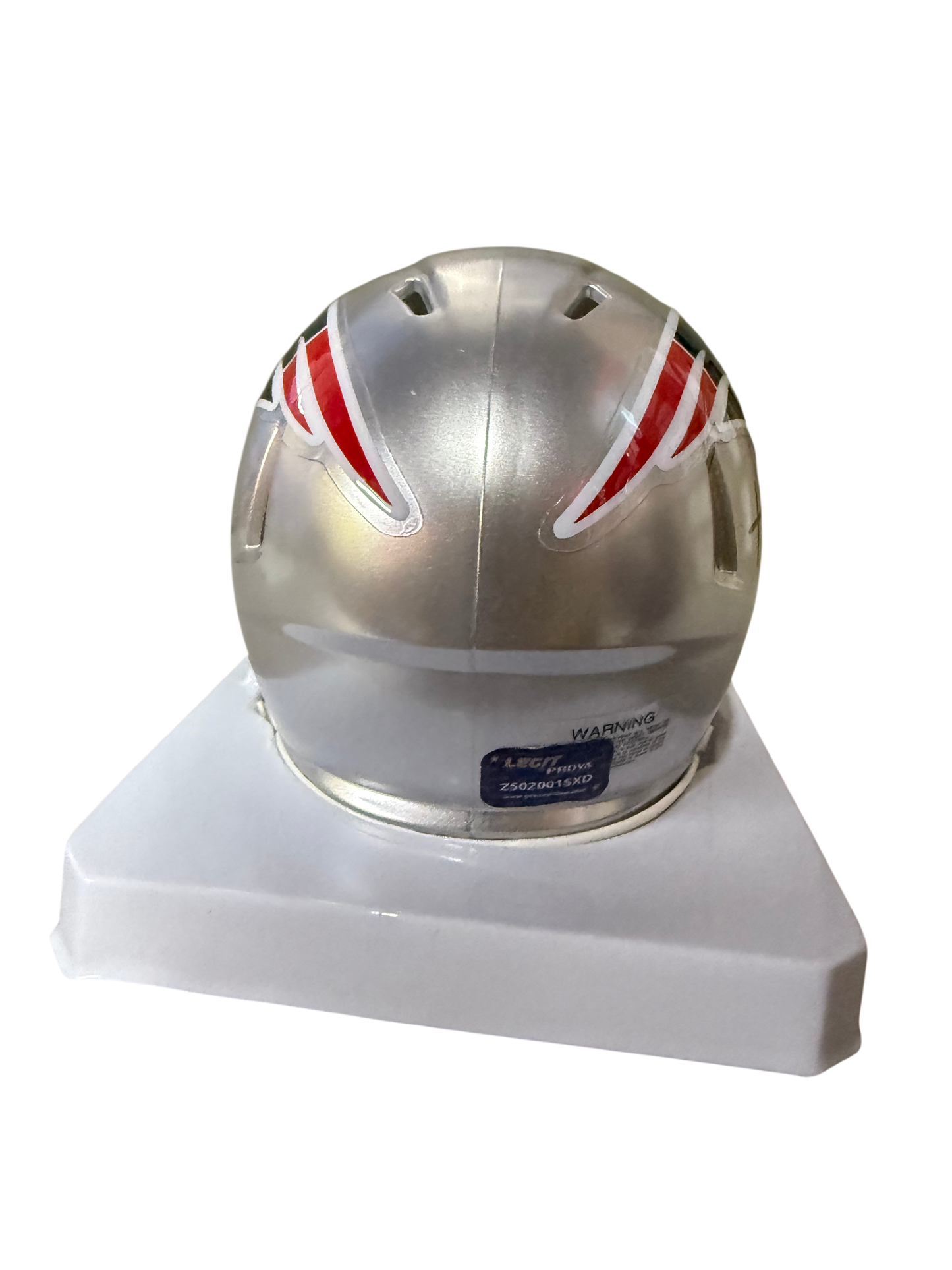 TREVEYON HENDERSON SIGNED AUTOGRAPHED PATRIOTS MINI HELMET PROVA COA