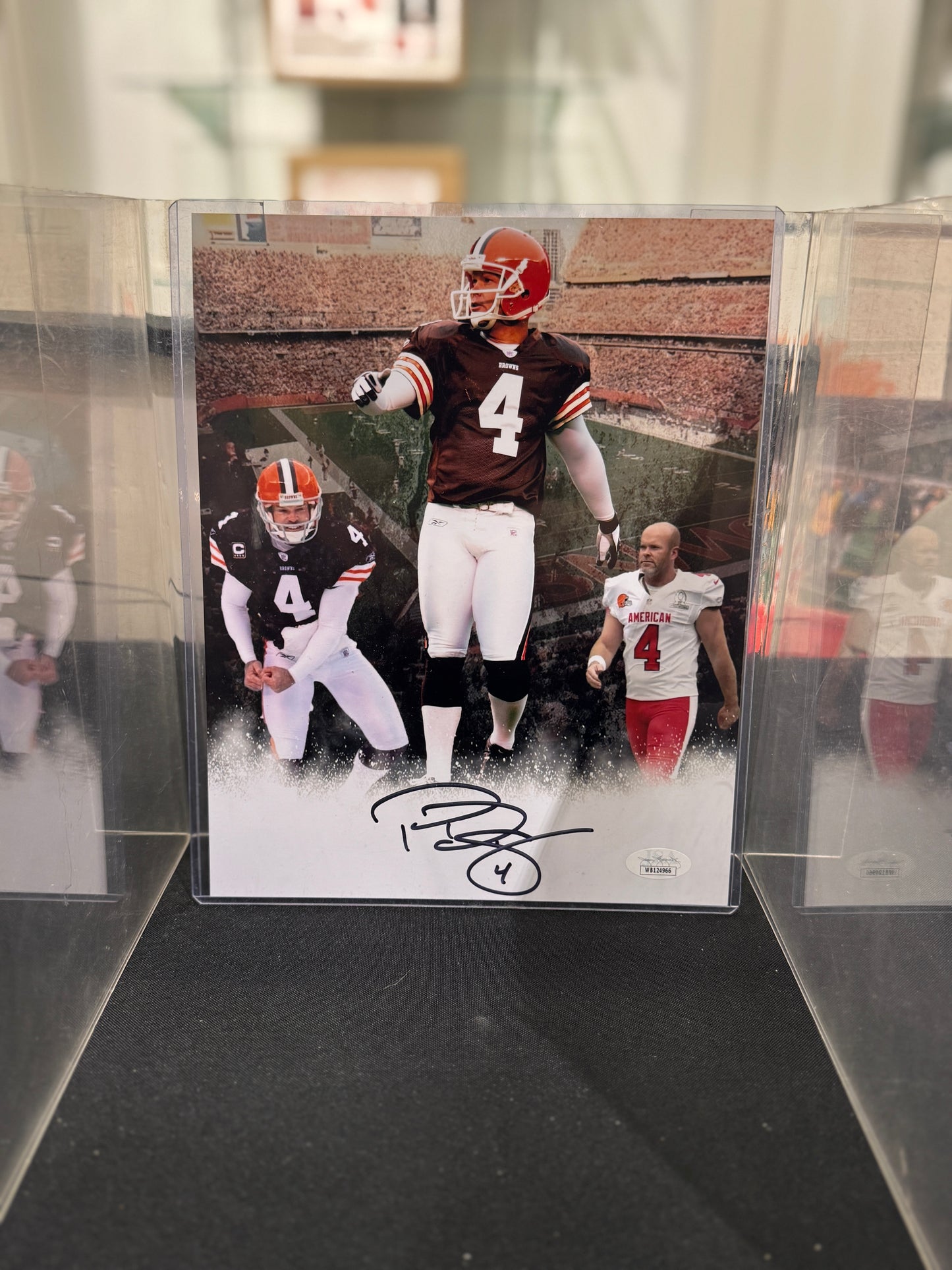 Cleveland Browns Phil Dawson Hand Signed Autographed 8x10 photo JSA COA