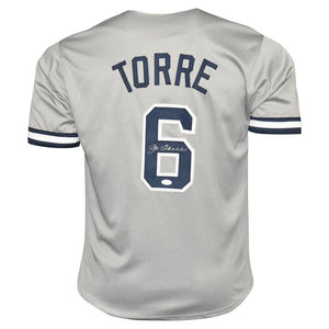 New York Yankees Joe Torre Signed Jersey JSA COA