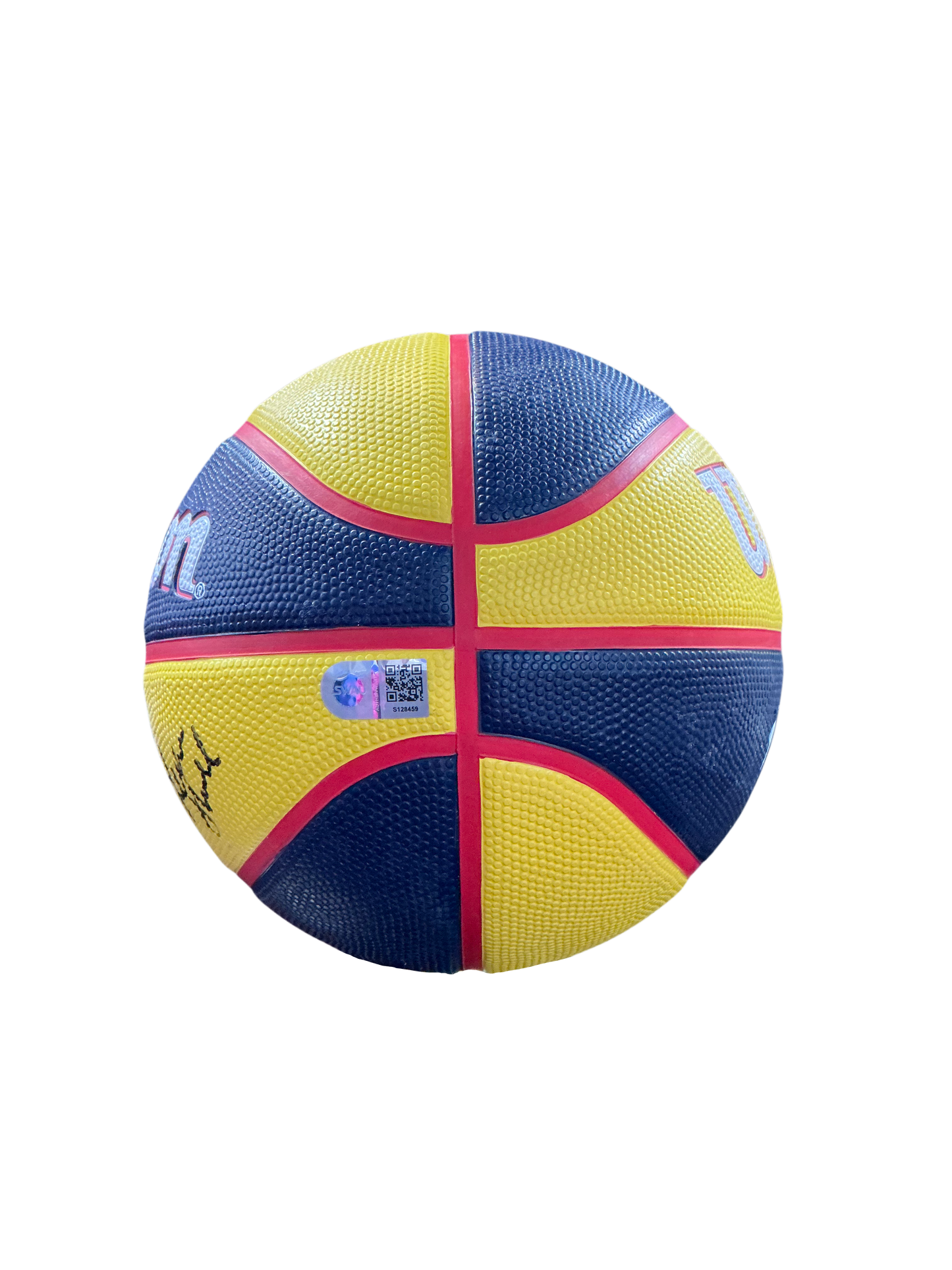 LEXIE HULL SIGNED AUTOGRAPHED WNBA INDIANA FEVER BASKETBALL SWAU COA